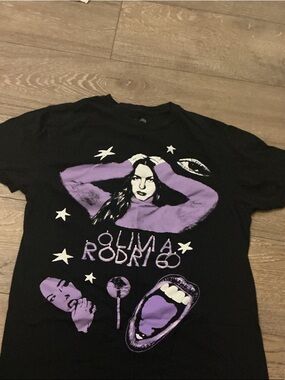 Olivia Rodrigo Black & Purple Graphic Tee - Women